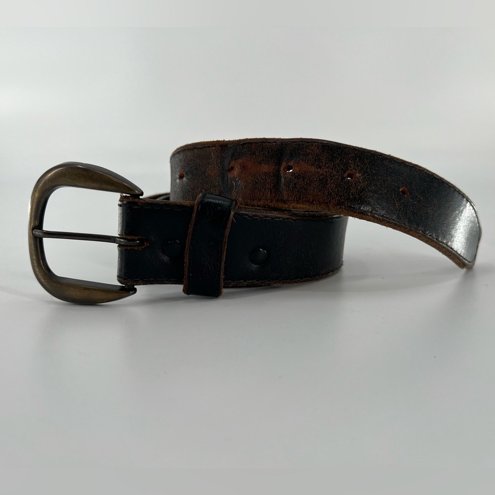 Vintage Leather Men’s Brown Belt‎ 38